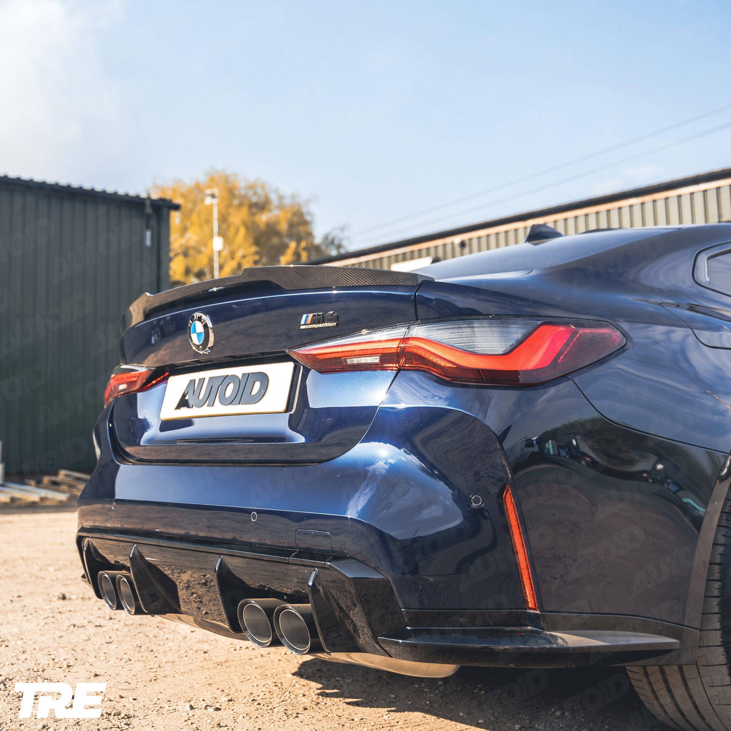 TRE Pre-Preg Carbon Fibre Competition Rear Spoiler for BMW 4 Series & M4 (2020+, G22 G82), Rear Spoilers, TRE - AUTOID | Premium Automotive Accessories