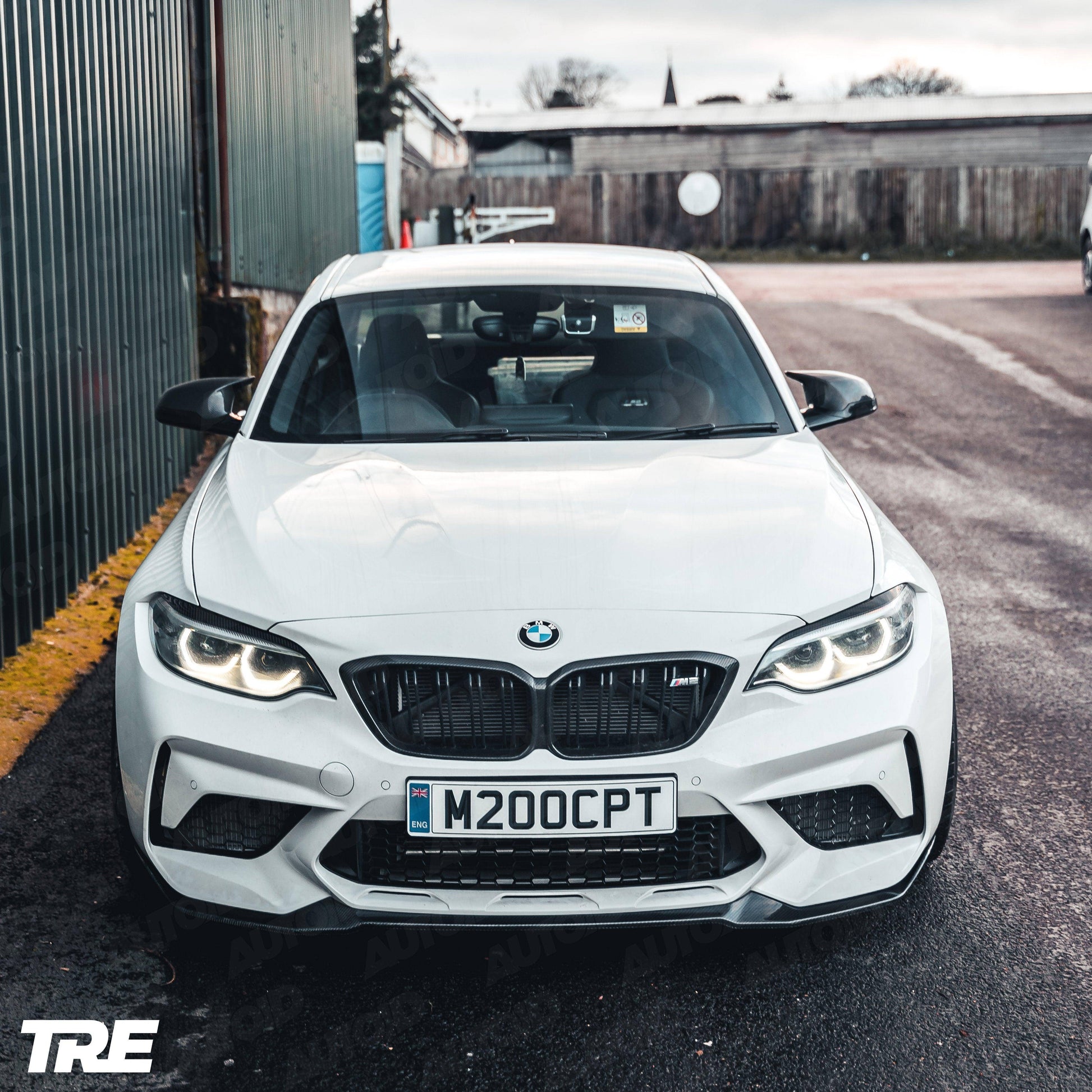 TRE Pre-preg Carbon Fibre CS Front Splitter for BMW M2 Competition (2018-2021, F87), Front Lips & Splitters, TRE - AUTOID | Premium Automotive Accessories