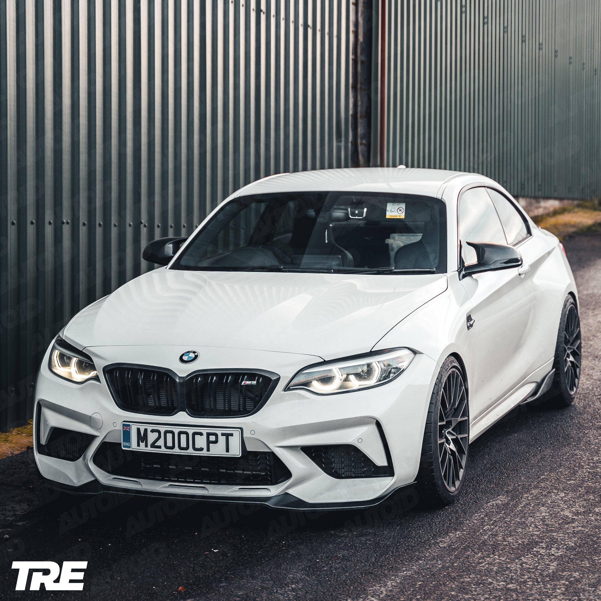 TRE Pre-preg Carbon Fibre CS Front Splitter for BMW M2 Competition (2018-2021, F87), Front Lips & Splitters, TRE - AUTOID | Premium Automotive Accessories