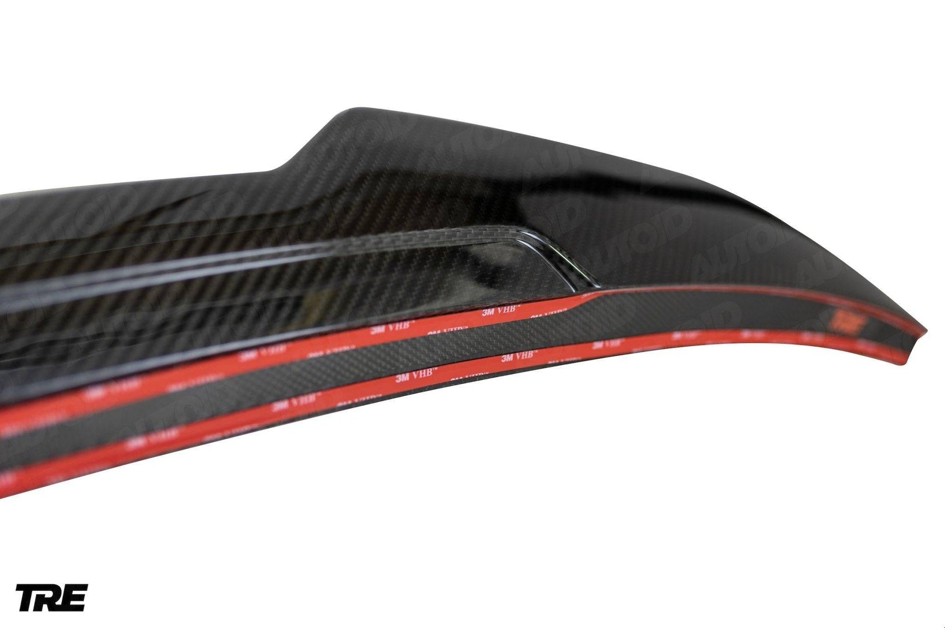 TRE Pre - preg Carbon Fibre Ducktail Rear Spoiler for Audi A3, S3 & RS3 (2021+, 8Y) - AUTOID - Rear Spoilers - TRE