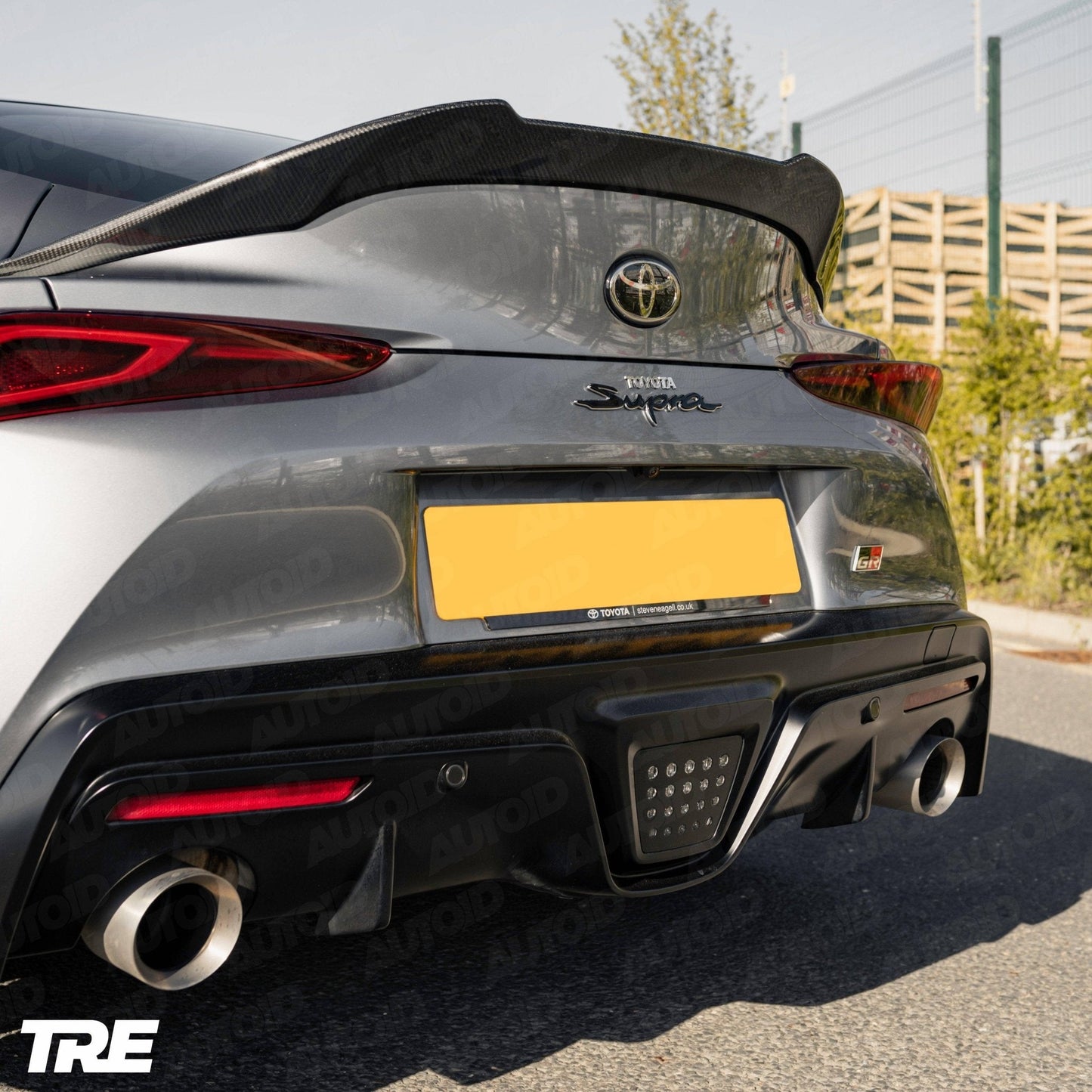 TRE Pre - Preg Carbon Fibre Performance Rear Spoiler for Toyota Supra (2019+, J29) - AUTOID - Rear Spoilers - TRE