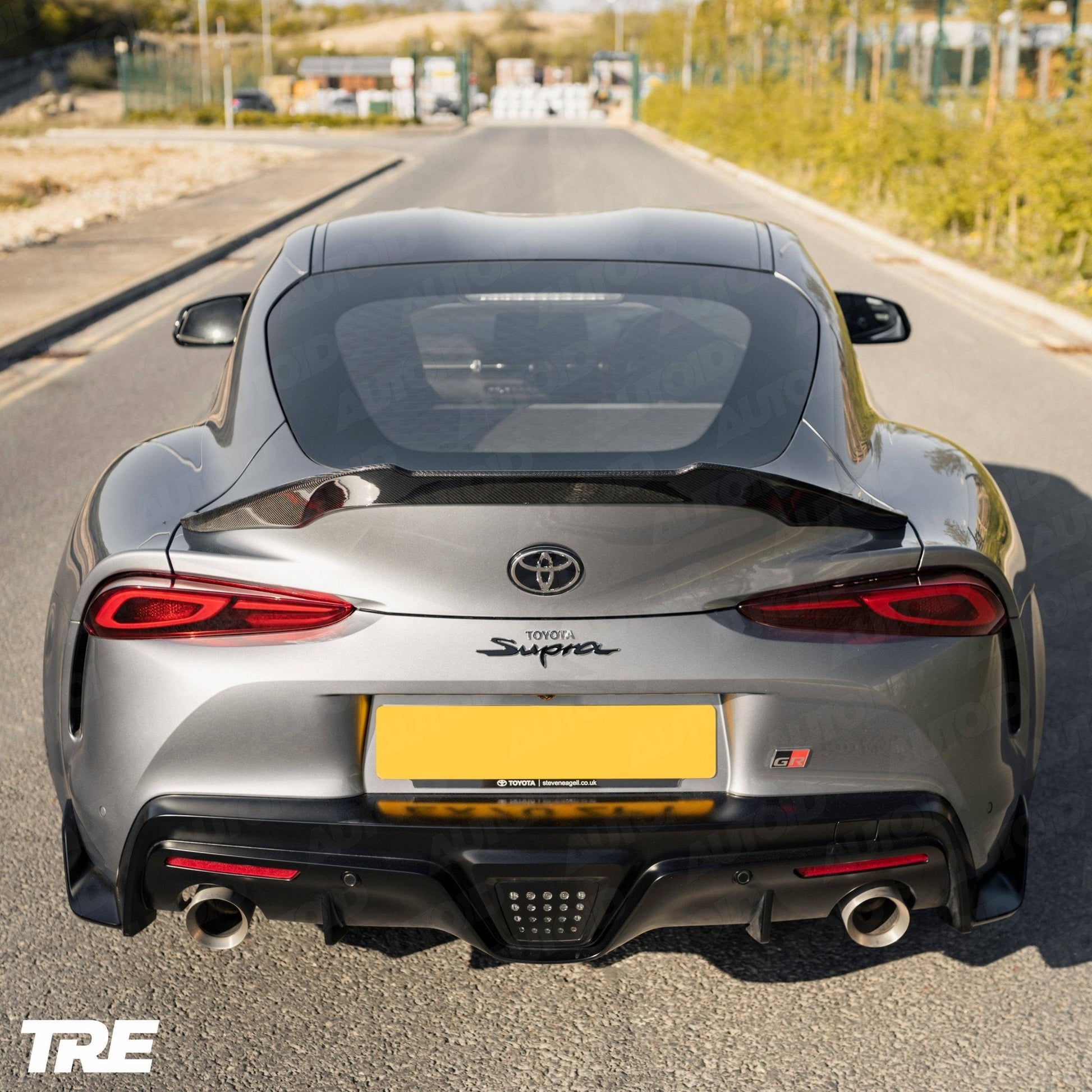 TRE Pre - Preg Carbon Fibre Performance Rear Spoiler for Toyota Supra (2019+, J29) - AUTOID - Rear Spoilers - TRE