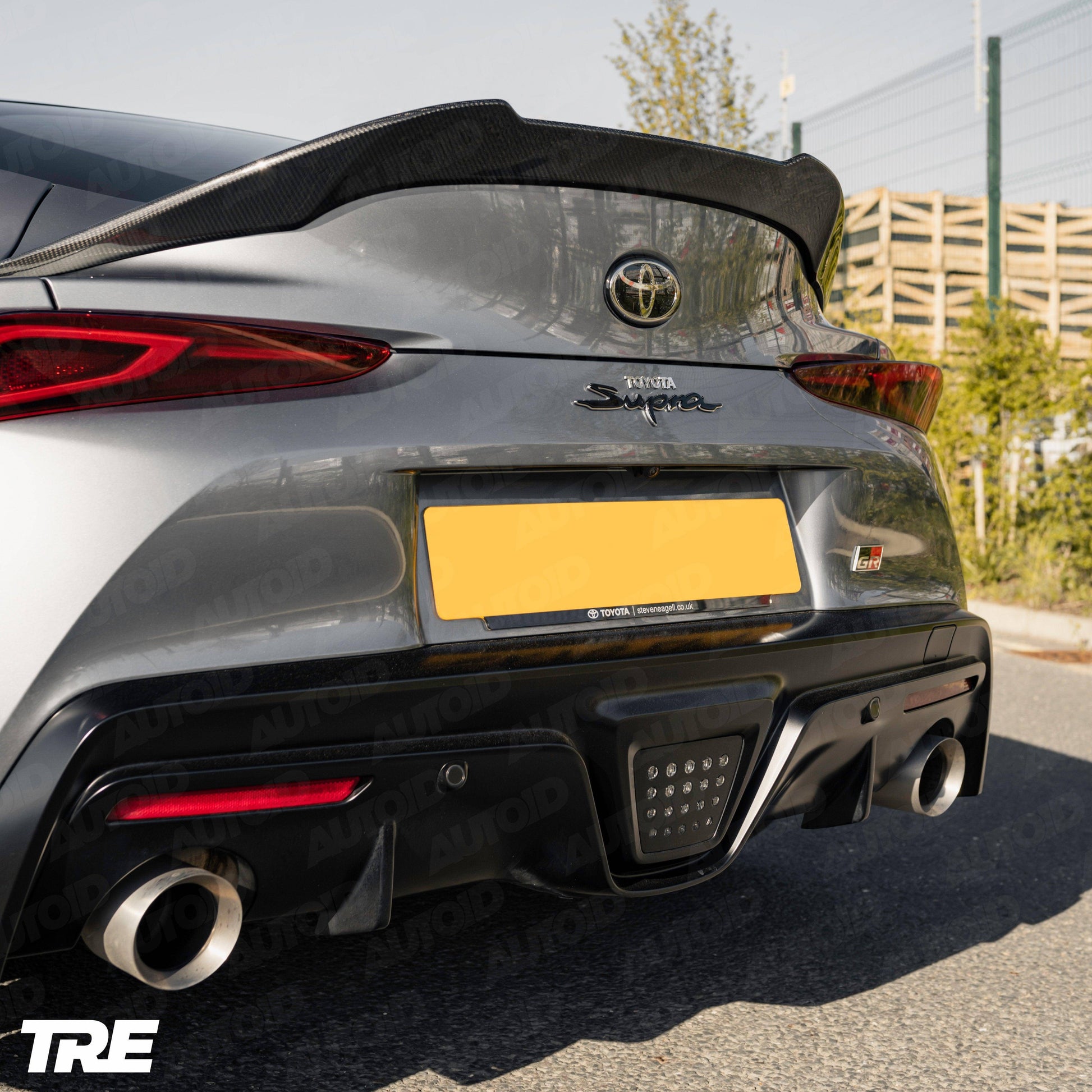 TRE Pre-Preg Carbon Fibre Performance Rear Spoiler for Toyota Supra (2019+, J29), Rear Spoilers, TRE - AUTOID | Premium Automotive Accessories