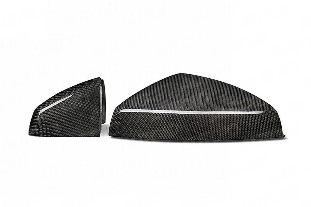 TRE Pre - preg Carbon Fibre Wing Mirror Covers for Audi A3 & RS3 (2012 - 2020, 8V) - AUTOID - Mirror Covers - TRE