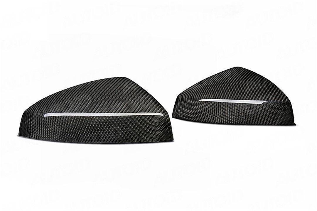 TRE Pre - preg Carbon Fibre Wing Mirror Covers for Audi A3 & RS3 (2012 - 2020, 8V) - AUTOID - Mirror Covers - TRE