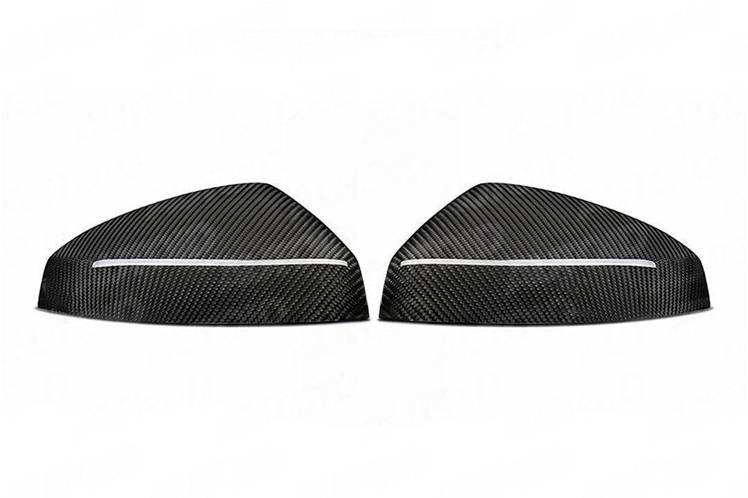 TRE Pre - preg Carbon Fibre Wing Mirror Covers for Audi A3 & RS3 (2012 - 2020, 8V) - AUTOID - Mirror Covers - TRE