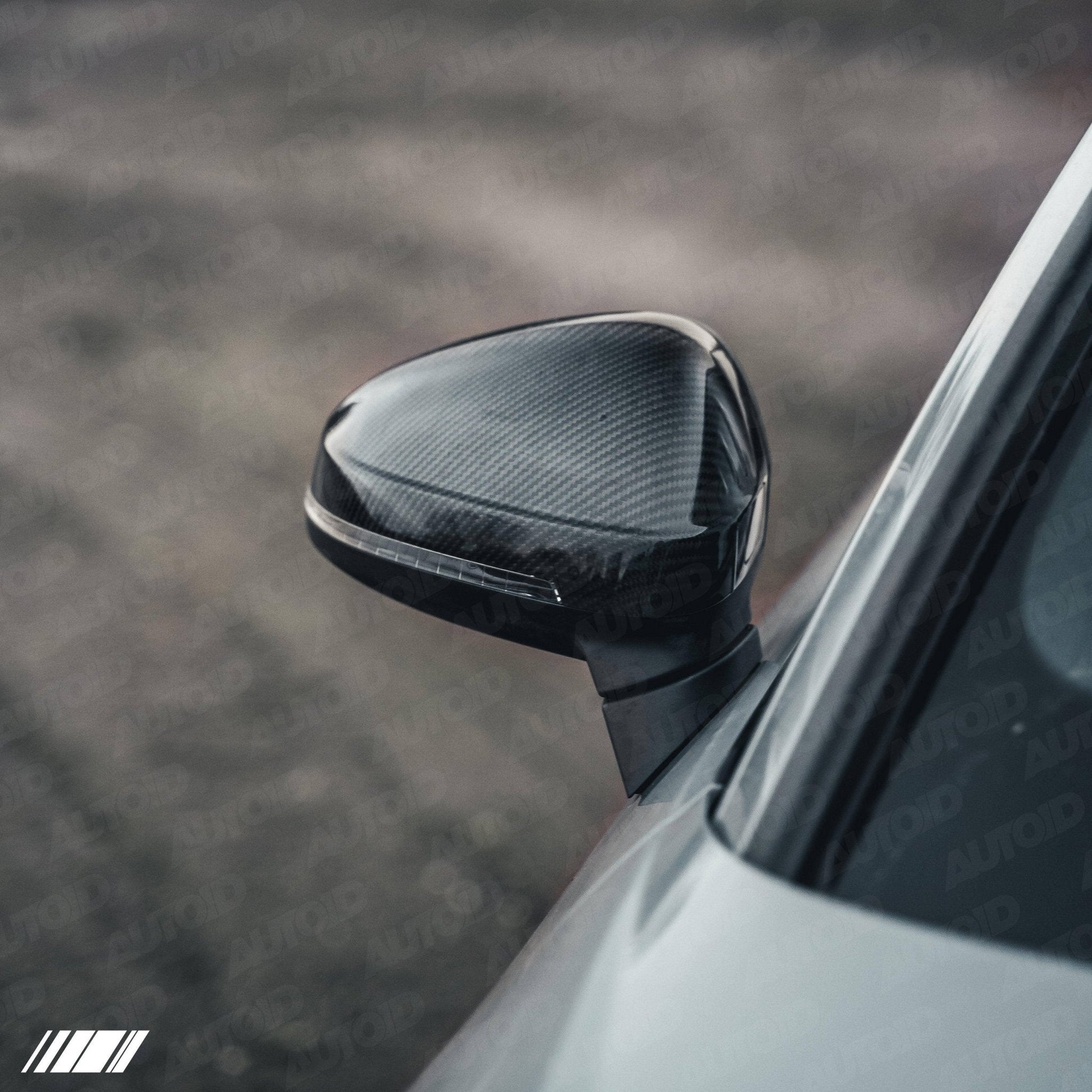 TRE Pre - preg Carbon Fibre Wing Mirror Covers for Audi A4 & A5 Series (2015+, B9) - AUTOID - Mirror Covers - TRE