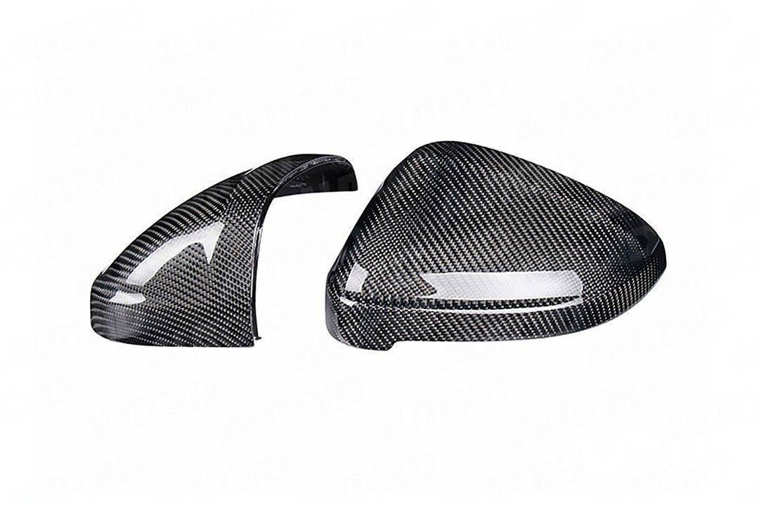 TRE Pre-preg Carbon Fibre Wing Mirror Covers for Audi A4 & A5 Series (2015+, B9), Mirror Covers, TRE - AUTOID | Premium Automotive Accessories