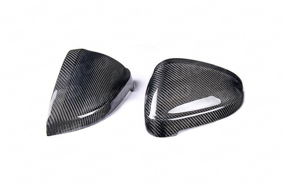 TRE Pre-preg Carbon Fibre Wing Mirror Covers for Audi A4 & A5 Series (2015+, B9), Mirror Covers, TRE - AUTOID | Premium Automotive Accessories