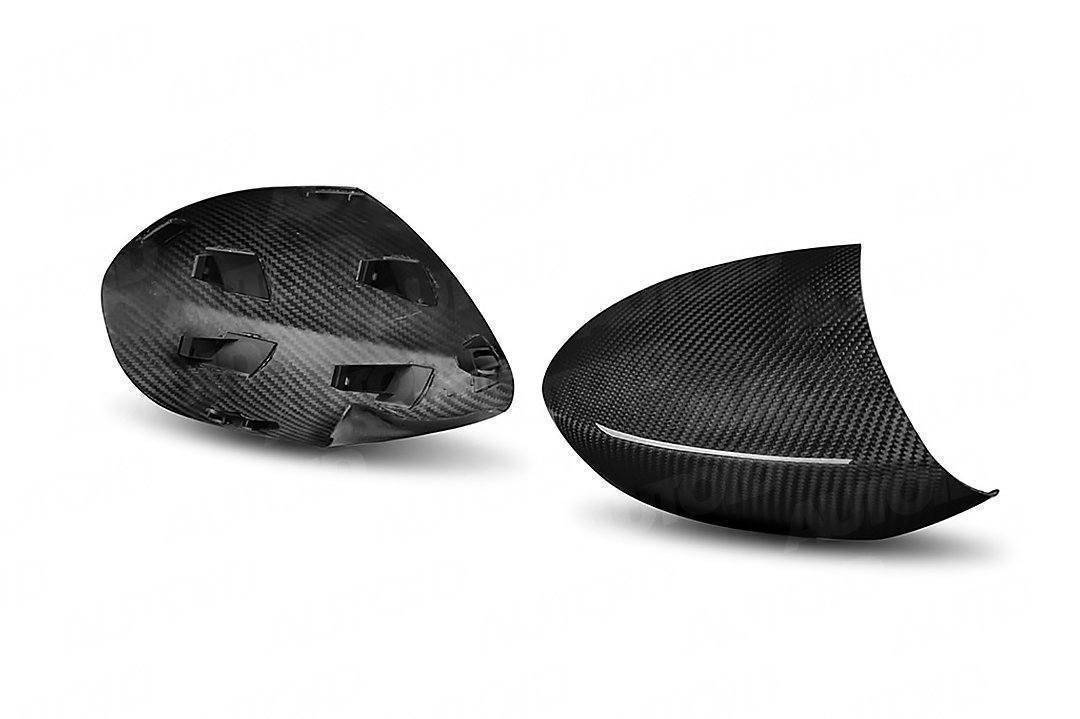 TRE Pre-preg Carbon Fibre Wing Mirror Covers for BMW 1M & M3 (2007-2013), Mirror Covers, TRE - AUTOID | Premium Automotive Accessories