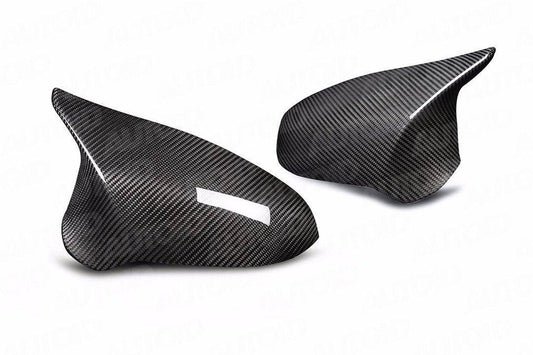 TRE Pre-preg Carbon Fibre Wing Mirror Covers for BMW M2 Competition, M3 & M4 (2014-2021, F87 F80 F82), Mirror Covers, TRE - AUTOID | Premium Automotive Accessories