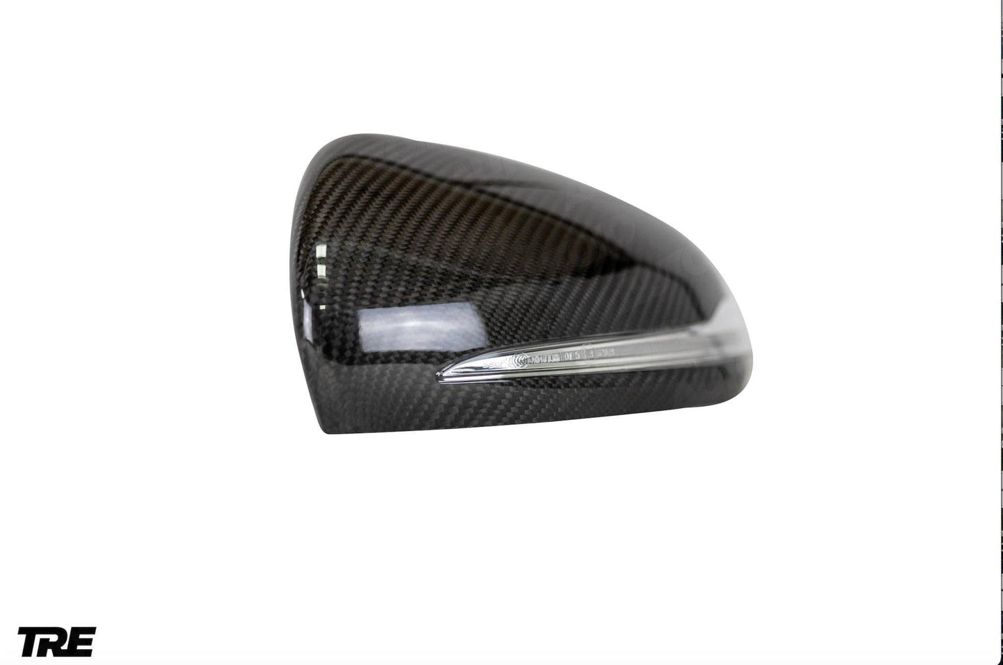 TRE Pre - preg Carbon Fibre Wing Mirror Covers for Mercedes C Class & C63 (2014+, W205) - AUTOID - Mirror Covers - TRE